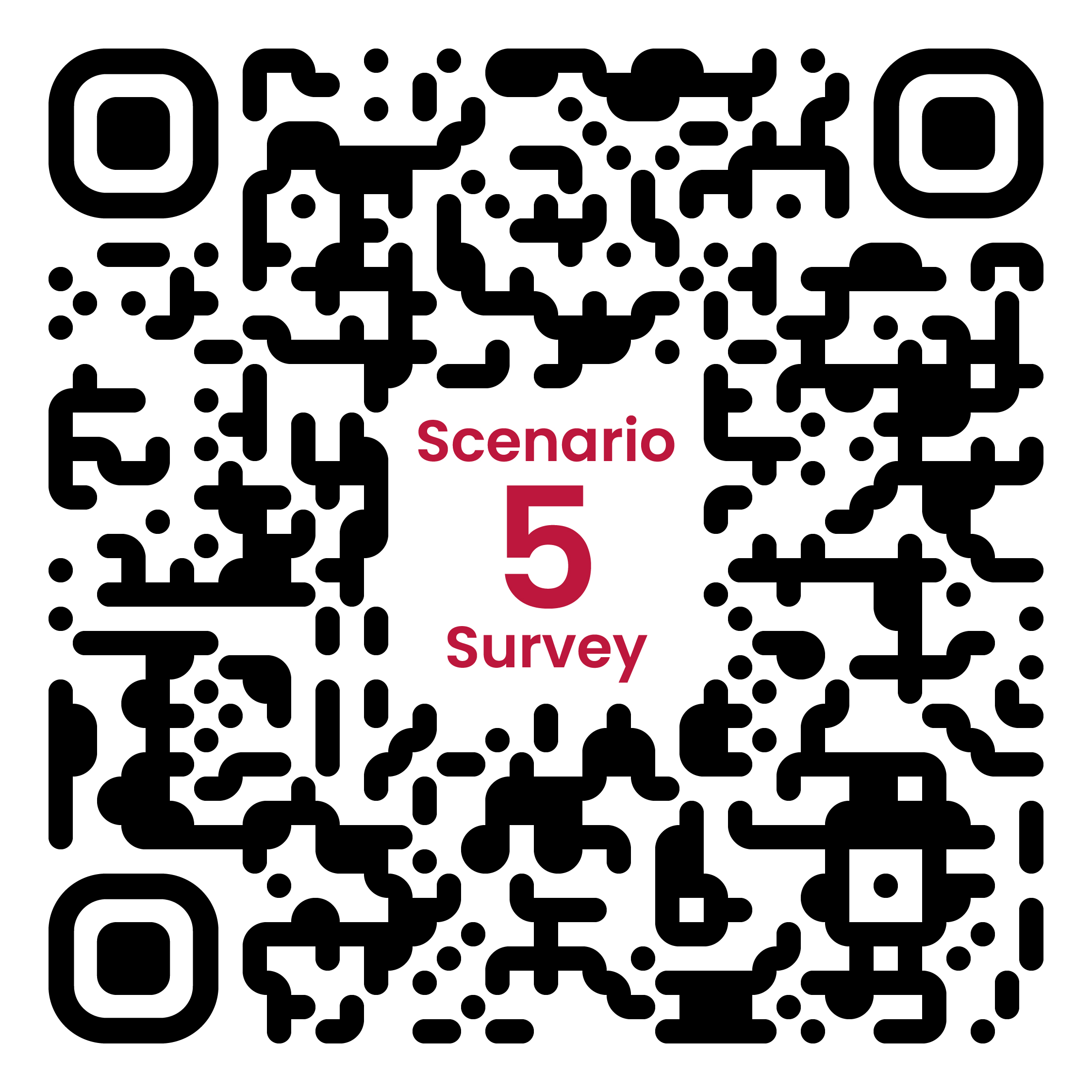Scenario 5 Survey QR Code